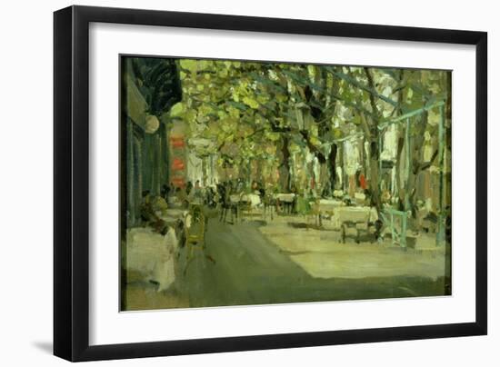 Cafe in Yalta, 1905-Konstantin A. Korovin-Framed Giclee Print