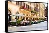 Cafe Italia-Emily Navas-Framed Stretched Canvas