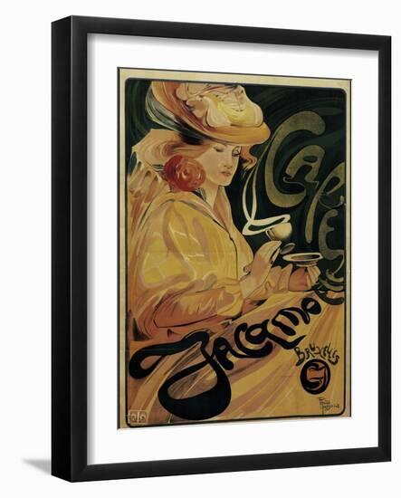 Cafe Jacqmotte-null-Framed Giclee Print