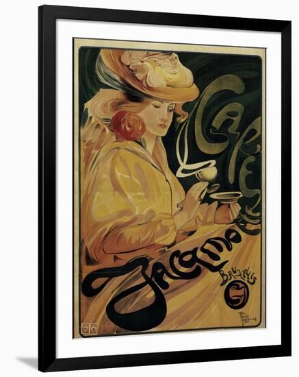 Cafe Jacqmotte-null-Framed Giclee Print