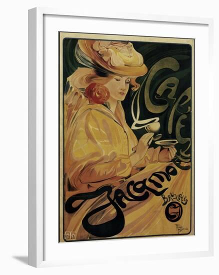 Cafe Jacqmotte-null-Framed Giclee Print