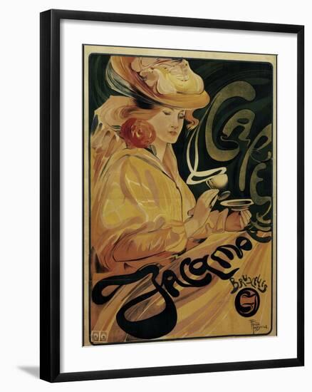 Cafe Jacqmotte-null-Framed Giclee Print