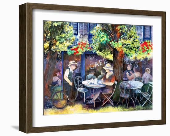 Cafe Jules, 1994-Lisa Graa Jensen-Framed Giclee Print