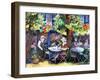 Cafe Jules, 1994-Lisa Graa Jensen-Framed Giclee Print