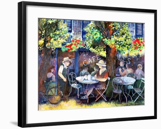 Cafe Jules, 1994-Lisa Graa Jensen-Framed Giclee Print