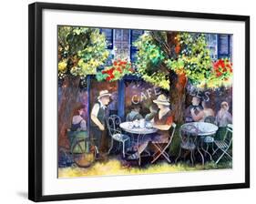 Cafe Jules, 1994-Lisa Graa Jensen-Framed Giclee Print