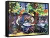 Cafe Jules, 1994-Lisa Graa Jensen-Framed Stretched Canvas