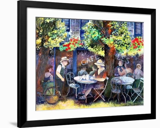 Cafe Jules, 1994-Lisa Graa Jensen-Framed Giclee Print