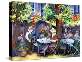 Cafe Jules, 1994-Lisa Graa Jensen-Stretched Canvas