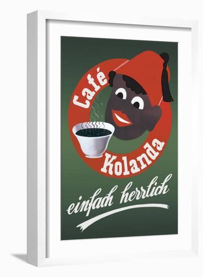 Cafe Kolanda-null-Framed Art Print