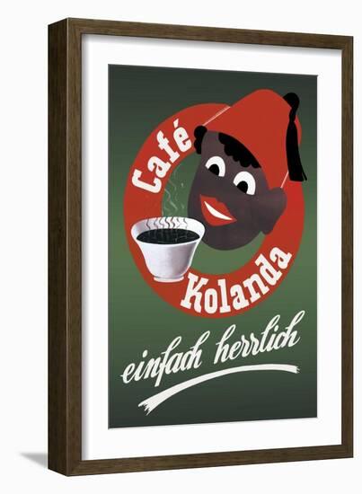 Cafe Kolanda-null-Framed Art Print