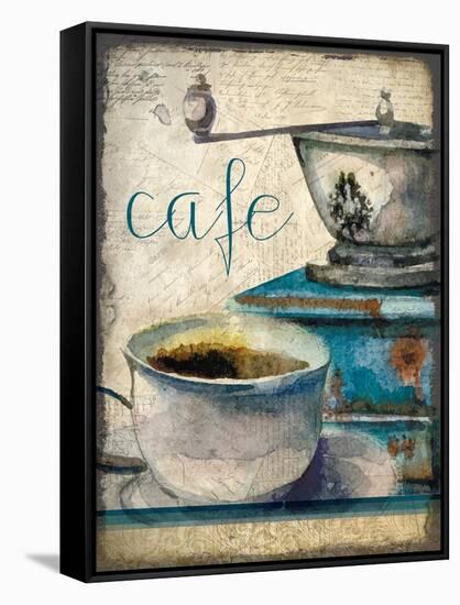 Cafe Latte 1-Kimberly Allen-Framed Stretched Canvas