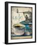 Cafe Latte 1-Kimberly Allen-Framed Art Print