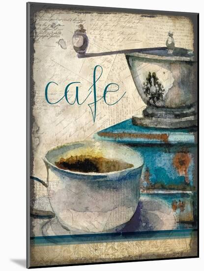 Cafe Latte 1-Kimberly Allen-Mounted Art Print