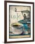 Cafe Latte 1-Kimberly Allen-Framed Art Print