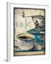 Cafe Latte 1-Kimberly Allen-Framed Art Print