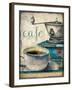 Cafe Latte 1-Kimberly Allen-Framed Art Print