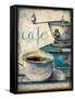 Cafe Latte 1-Kimberly Allen-Framed Stretched Canvas