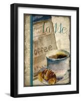 Cafe Latte 2-Kimberly Allen-Framed Art Print