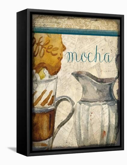 Cafe Latte 3-Kimberly Allen-Framed Stretched Canvas