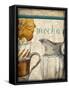 Cafe Latte 3-Kimberly Allen-Framed Stretched Canvas