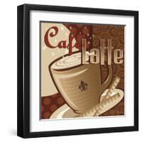 Cafe Latte-P^j^ Dean-Framed Giclee Print