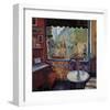 Cafe Le Boulevard, Paris-Manel Doblas-Framed Giclee Print