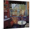 Cafe Le Boulevard, Paris-Manel Doblas-Mounted Giclee Print