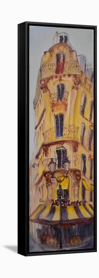 Cafe Le Palmier, 2010-Antonia Myatt-Framed Stretched Canvas