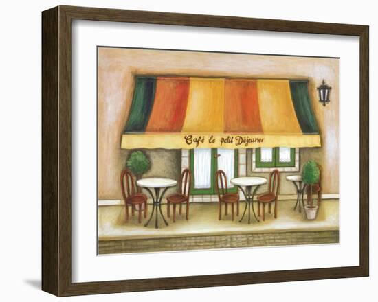 Cafe le Petit Dejeuner-Urpina-Framed Art Print