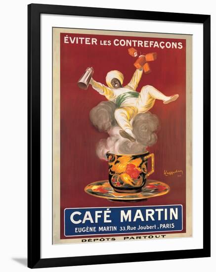 Cafe Martin, 1921-Leonetto Cappiello-Framed Art Print