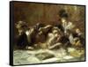 Cafe Maxim, Paris-Jean Louis Forain-Framed Stretched Canvas