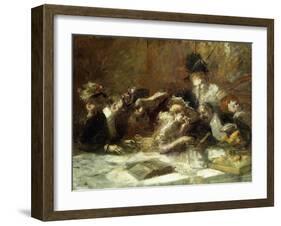 Cafe Maxim, Paris-Jean Louis Forain-Framed Giclee Print