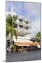Cafe 'Medi', Art Deco Hotel, Ocean Drive, South Miami Beach, Art Deco District, Florida, Usa-Axel Schmies-Mounted Photographic Print