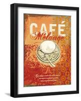 Cafe Melange-Ken Hurd-Framed Art Print