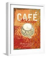 Cafe Melange-Ken Hurd-Framed Art Print