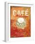 Cafe Melange-Ken Hurd-Framed Art Print