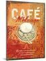 Cafe Melange-Ken Hurd-Mounted Art Print