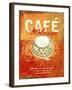 Cafe Melange-Ken Hurd-Framed Giclee Print