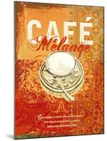 Cafe Melange-Ken Hurd-Mounted Giclee Print