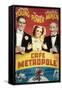 Cafe Metropole, Tyrone Power, Loretta Young, Adolphe Menjou, 1937-null-Framed Stretched Canvas