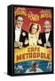 Cafe Metropole, Tyrone Power, Loretta Young, Adolphe Menjou, 1937-null-Framed Stretched Canvas