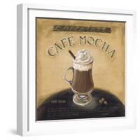 Cafe Mocha-Lisa Audit-Framed Giclee Print