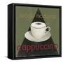 Café Moderne Cappuccino-Arnie Fisk-Framed Stretched Canvas