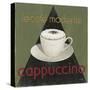 Café Moderne Cappuccino-Arnie Fisk-Stretched Canvas