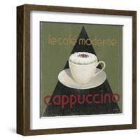 Café Moderne Cappuccino-Arnie Fisk-Framed Art Print