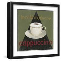 Café Moderne Cappuccino-Arnie Fisk-Framed Art Print