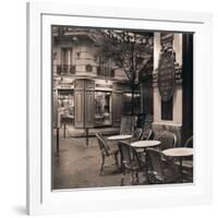 Café, Montmartre-Alan Blaustein-Framed Art Print