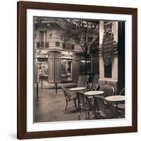 Café, Montmartre-Alan Blaustein-Framed Art Print