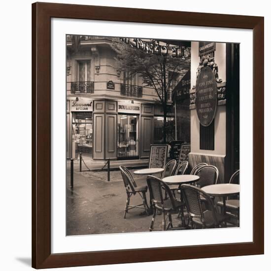 Café, Montmartre-Alan Blaustein-Framed Art Print